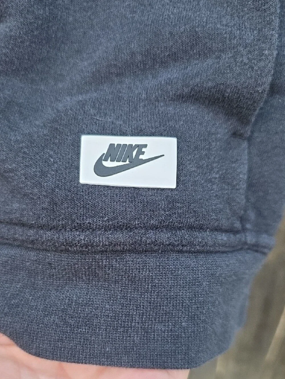 Nike Black Zip-Up Hooded Jacket